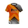 Hammer Orange Veneer CoolWick Bowling Jersey -Bowler Smart Shop Jersey FRONT Orange Veneer hammer scaled 1 scaled 1
