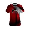 Hammer Red Oblique CoolWick Bowling Jersey 1 Hammer Red Oblique CoolWick Bowling Jersey -Bowler Smart Shop Jersey FRONT Red Obligue hammer scaled 1 scaled 1