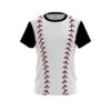 Plain Baseball Laces CoolWick Bowling Jersey
