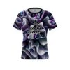 Roto Grip Black White Hallucinate CoolWick Bowling Jersey -Bowler Smart Shop Jersey FRONT Coral roto scaled 1 scaled 1