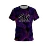 Motiv Purple Jungle CoolWick Bowling Jersey -Bowler Smart Shop Jersey FRONT Jungle Purple Palms motiv scaled 1 scaled 1
