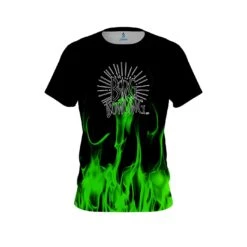 Big Bowling Green Flame CoolWick Bowling Jersey