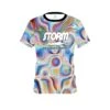 Storm Rainbow Hallucinate CoolWick Bowling Jersey -Bowler Smart Shop Jersey FRONT rainbow hallucinate storm scaled 1 scaled 1