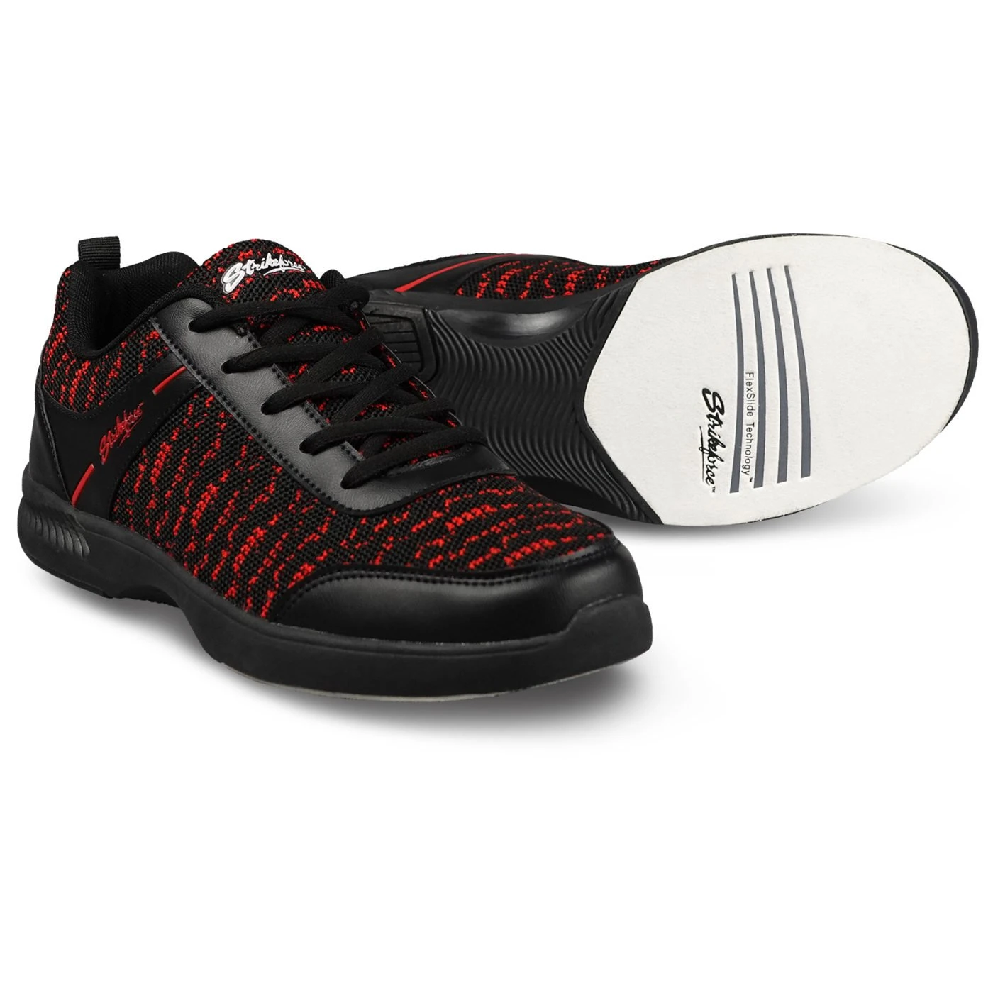 KR Strikeforce Flyer Mesh Lite Black Cardinal Men’s Bowling Shoes 5 KR Strikeforce Flyer Mesh Lite Black Cardinal Men’s Bowling Shoes - Image 3