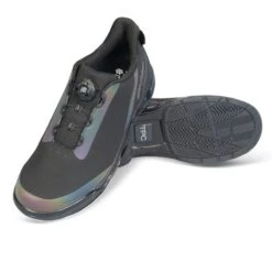 KR TPC Hype Black Iridescent Right Hand Unisex Bowling Shoes 21 KR TPC Hype Black Iridescent Right Hand Unisex Bowling Shoes -Bowler Smart Shop KR TPC Hype Black Iridescent Right Hand Unisex Bowling Shoes set up 1 scaled 1