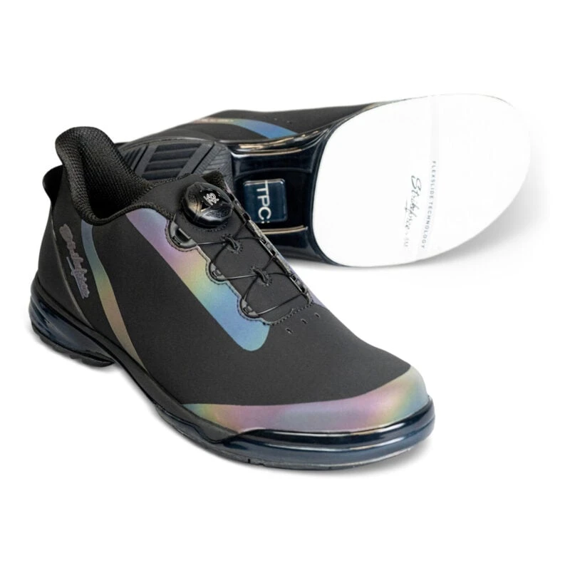 KR TPC Hype Black Iridescent Right Hand Unisex Bowling Shoes 12 KR TPC Hype Black Iridescent Right Hand Unisex Bowling Shoes - Image 10