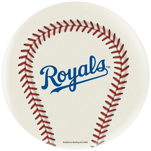 OTB MLB Kansas City Royals Baseball Bowling Ball 4 OTB MLB Kansas City Royals Baseball Bowling Ball - Image 2