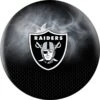 OTB NFL Las Vegas Raiders On Fire Bowling Ball