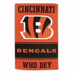 Master Cincinnati Bengals NFL Bowling Towel