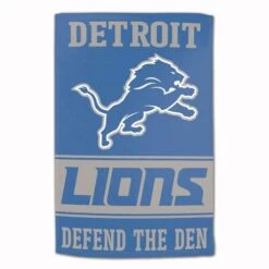 Master Detroit Lions NFL Bowling Towel