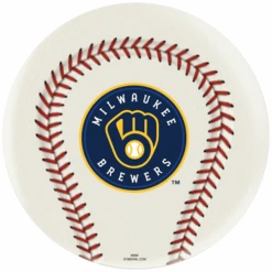 OTB MLB Milwaukee Brewers Baseball Bowling Ball