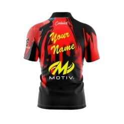 Motiv Lethal Venom Fast Track CoolWick Bowling Jersey -Bowler Smart Shop Motiv Lethal Venom FAST TRACK NAme on Back