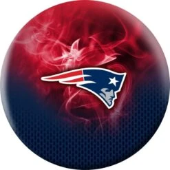 OTB NFL New England Patriots On Fire Bowling Ball