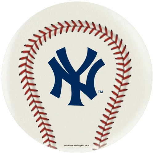 OTB MLB New York Yankees Baseball Bowling Ball 4 OTB MLB New York Yankees Baseball Bowling Ball - Image 2