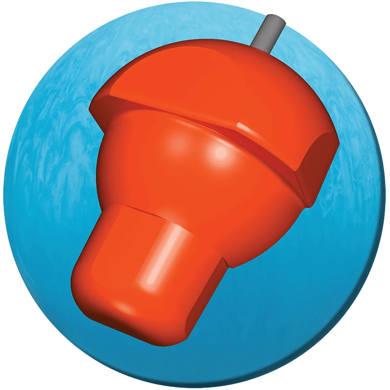 Hammer NU Blue Hammer Bowling Ball 4 Hammer NU Blue Hammer Bowling Ball - Image 2