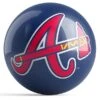 OTB MLB Atlanta Braves Logo Bowling Ball
