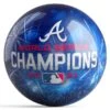 OTB MLB Atlanta Braves World Series Champions Logo Bowling Ball