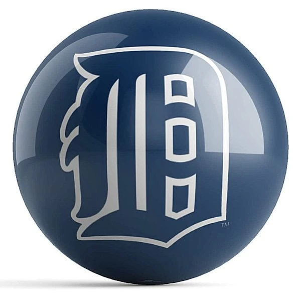 OTB MLB Detroit Tigers Logo Bowling Ball 3 OTB MLB Detroit Tigers Logo Bowling Ball
