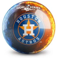 OTB MLB Houston Astros 2022 World Series Champs Bowling Ball -Bowler Smart Shop OTB MLB Houston Astros Logo Bowling Ball 2 scaled 1