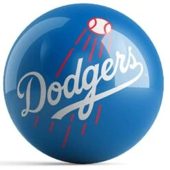 OTB MLB Los Angeles Dodgers Logo Bowling Ball -Bowler Smart Shop OTB MLB Los Angeles Dodgers Logo Bowling Ball 1