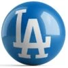 OTB MLB Los Angeles Dodgers Logo Bowling Ball -Bowler Smart Shop OTB MLB Los Angeles Dodgers Logo Bowling Ball