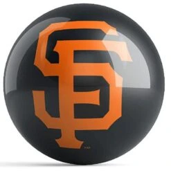 OTB MLB San Francisco Giants Logo Bowling Ball -Bowler Smart Shop OTB MLB San Francisco Giants Logo Bowling Ball 1