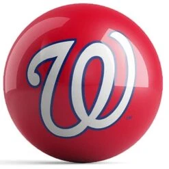 OTB MLB Washington Nationals Logo Bowling Ball