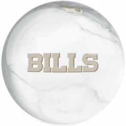OTB NFL Buffalo Bills White Marble Bowling Ball 5 OTB NFL Buffalo Bills White Marble Bowling Ball -Bowler Smart Shop OTB NFL Buffalo Bills White Marble Bowling Ball