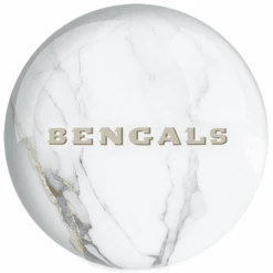OTB NFL Cincinnati Bengals White Marble Bowling Ball 5 OTB NFL Cincinnati Bengals White Marble Bowling Ball -Bowler Smart Shop OTB NFL Cincinnati Bengals White Marble Bowling Ball