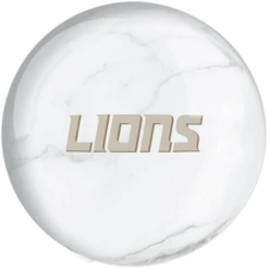 OTB NFL Detroit Lions White Marble Bowling Ball -Bowler Smart Shop OTB NFL Detroit Lions White Marble Bowling Ball