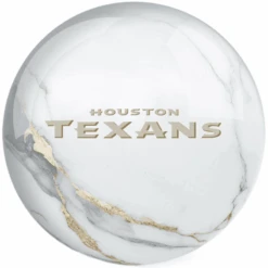 OTB NFL Houston Texans White Marble Bowling Ball -Bowler Smart Shop OTB NFL Houston Texans White Marble Bowling Ball