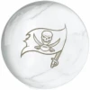 OTB NFL Tampa Bay Buccaneers White Marble Bowling Ball 2 OTB NFL Tampa Bay Buccaneers White Marble Bowling Ball -Bowler Smart Shop OTB NFL Tampa Bay Buccaneers White Marble Bowling Ball 1
