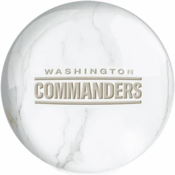 OTB NFL Washington Commanders White Marble Bowling Ball 5 OTB NFL Washington Commanders White Marble Bowling Ball -Bowler Smart Shop OTB NFL Washington Commanders White Marble Bowling Ball