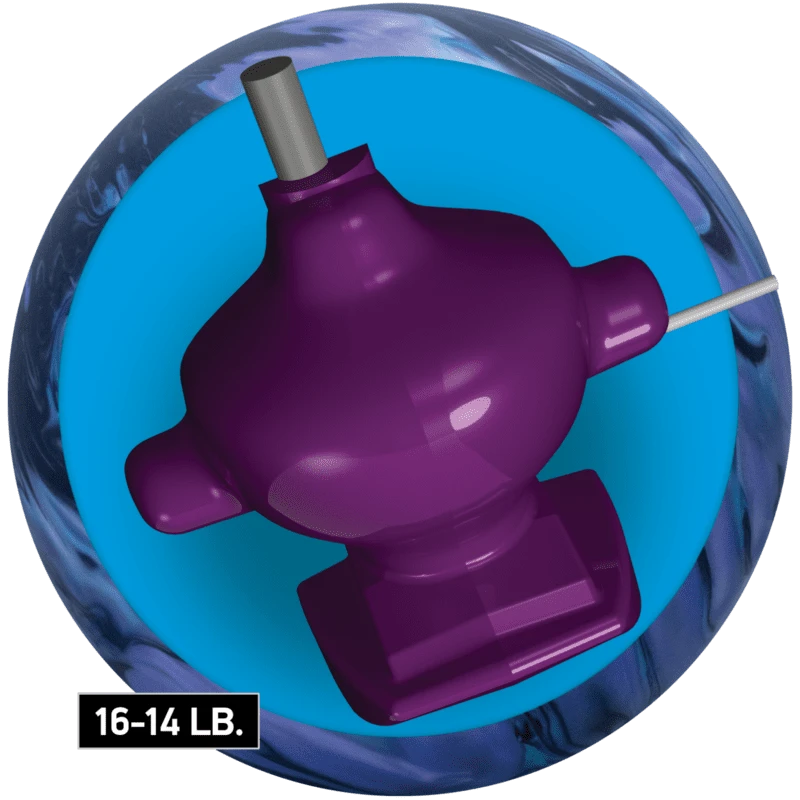 Radical Outer Limits Solid Bowling Ball 4 Radical Outer Limits Solid Bowling Ball - Image 2