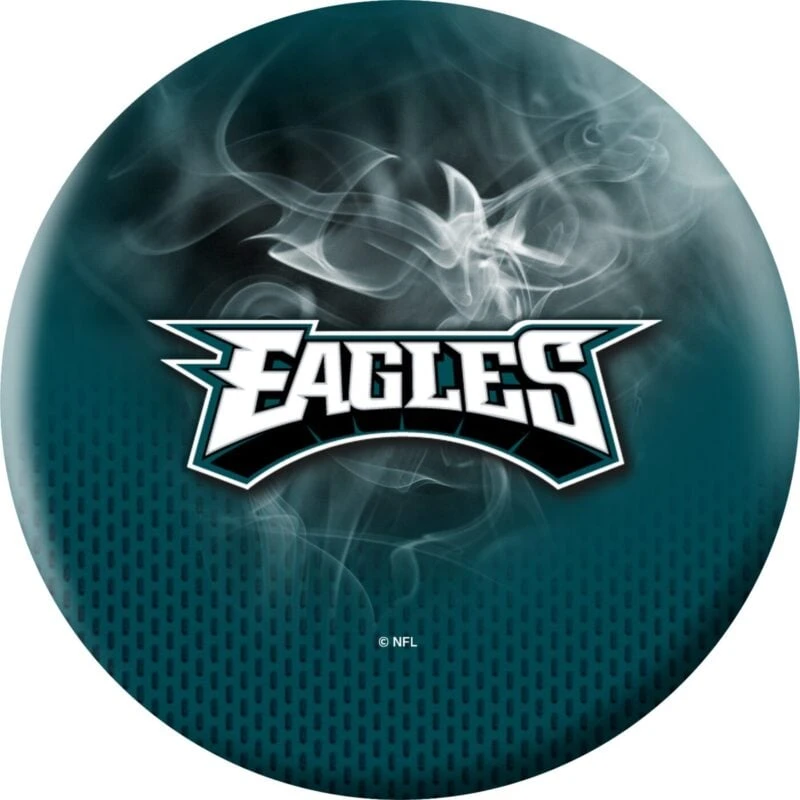 OTB NFL Philadelphia Eagles On Fire Bowling Ball 4 OTB NFL Philadelphia Eagles On Fire Bowling Ball - Image 2