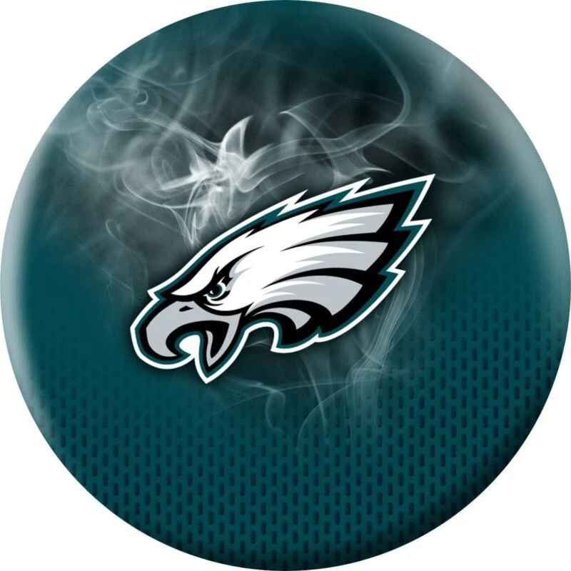 OTB NFL Philadelphia Eagles On Fire Bowling Ball 3 OTB NFL Philadelphia Eagles On Fire Bowling Ball