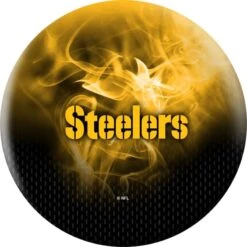 OTB NFL Pittsburgh Steelers On Fire Bowling Ball 5 OTB NFL Pittsburgh Steelers On Fire Bowling Ball -Bowler Smart Shop Pittsburgh Steelers B scaled 2