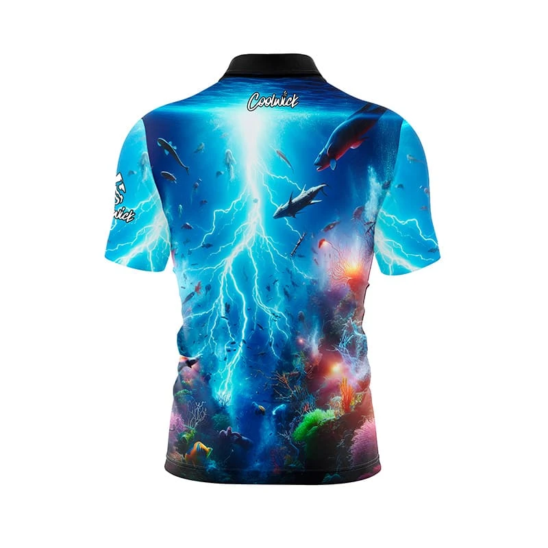 Deep Water Fast Track CoolWick Bowling Jersey 4 Deep Water Fast Track CoolWick Bowling Jersey - Image 2