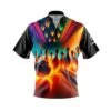 Fire Bowling Party Fast Track CoolWick Bowling Jersey 2 Fire Bowling Party Fast Track CoolWick Bowling Jersey -Bowler Smart Shop Plain Fire Bowling Party Fast Track Front