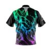 Geometric Graffiti Fast Track CoolWick Bowling Jersey