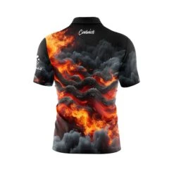 On The Burn Fast Track CoolWick Bowling Jersey -Bowler Smart Shop Plain On The Burn Fast Track Back