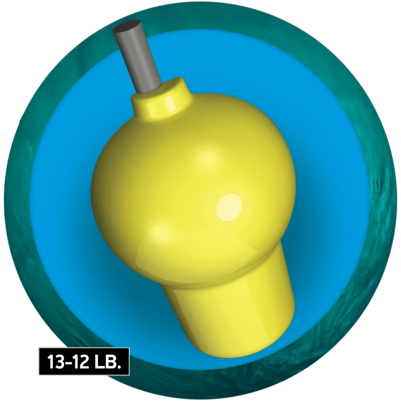 Radical Rattler NU Bowling Ball 5 Radical Rattler NU Bowling Ball - Image 3