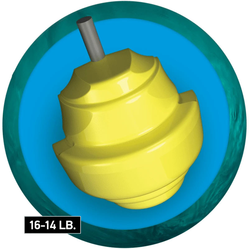 Radical Rattler NU Bowling Ball 4 Radical Rattler NU Bowling Ball - Image 2