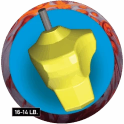 Radical Snapshot Bowling Ball -Bowler Smart Shop Radical Snapshot Bowling Ball 2