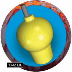 Radical Snapshot Bowling Ball -Bowler Smart Shop Radical Snapshot Bowling Ball 3