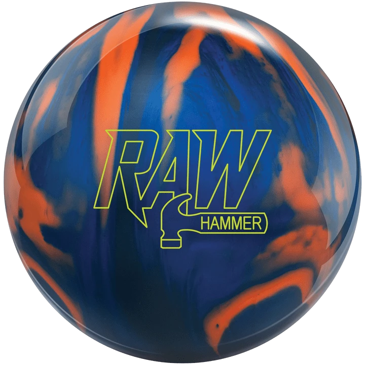 Hammer Raw Hammer Blue Black Orange Bowling Ball 3 Hammer Raw Hammer Blue Black Orange Bowling Ball