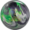 Brunswick Rhino Carbon Lime Silver Bowling Ball -Bowler Smart Shop Rhino Carbon Lime Silver 1600x1600