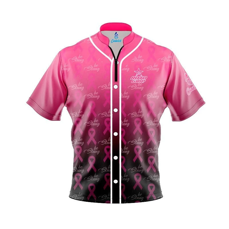 Roto Grip Breast Cancer Baseball Fast Track CoolWick Bowling Jersey 3 Roto Grip Breast Cancer Baseball Fast Track CoolWick Bowling Jersey