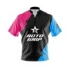 Roto Grip House Shot Quick Ship CoolWick Sash Zip Bowling Jersey -Bowler Smart Shop Roto Grip House Shot Quick Ship Front