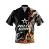 Roto Grip Onyx Gold Quick Ship CoolWick Sash Zip Bowling Jersey